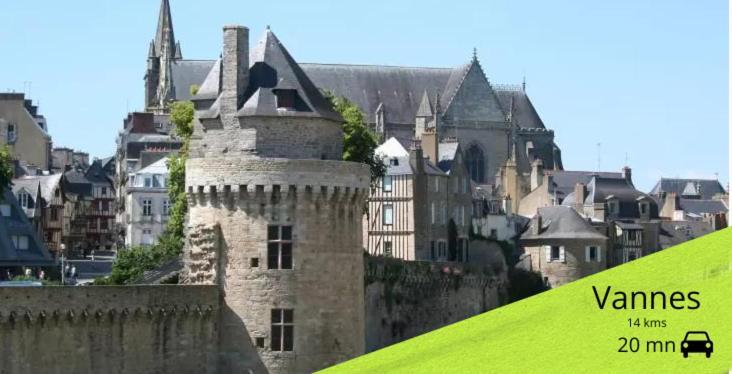 Ty Gavrinis - T2- Centre Bourg - 100M De La Mer Larmor-Baden Zewnętrze zdjęcie